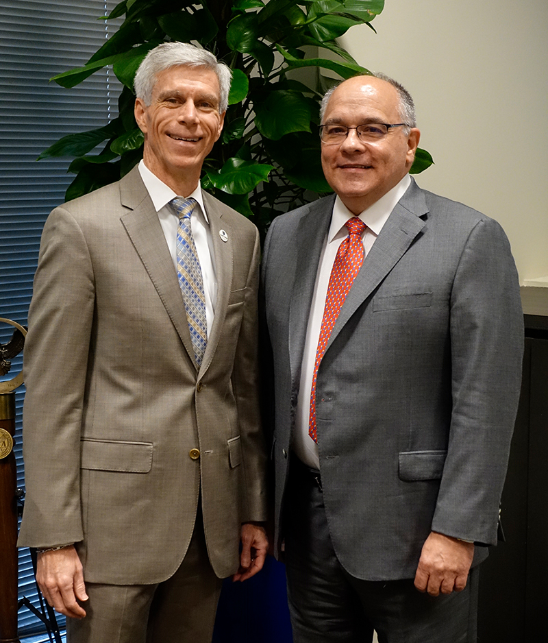 Ken Johnson ’86, Of Counsel at Martin | Walton LLP, was recognized Wednesday for his seven years of distinguished service as chairman of the South Texas College of Law Houston Board of Directors