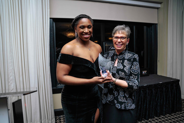 Black Law Students Association honored Professor Helen B. Jenkins with a Lifetime Achievement Award
