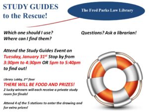 Study Guide Event Flier