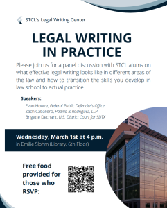 Legal Writing in Practice 030123
