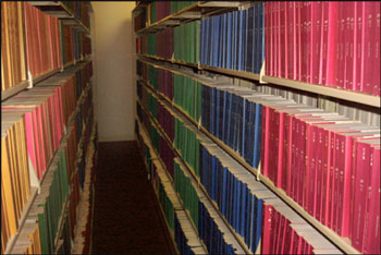 Documents in Paper Format -  first floor of the Library