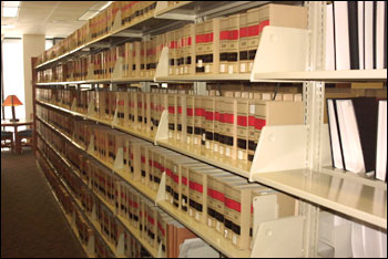Major sets in paper in the library’s main collection