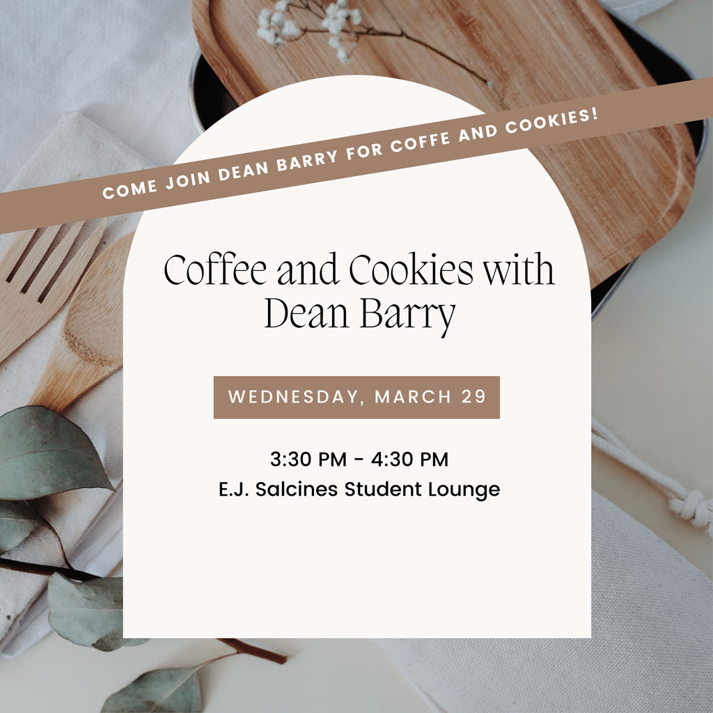 Coffee and Cookies with Dean Barry