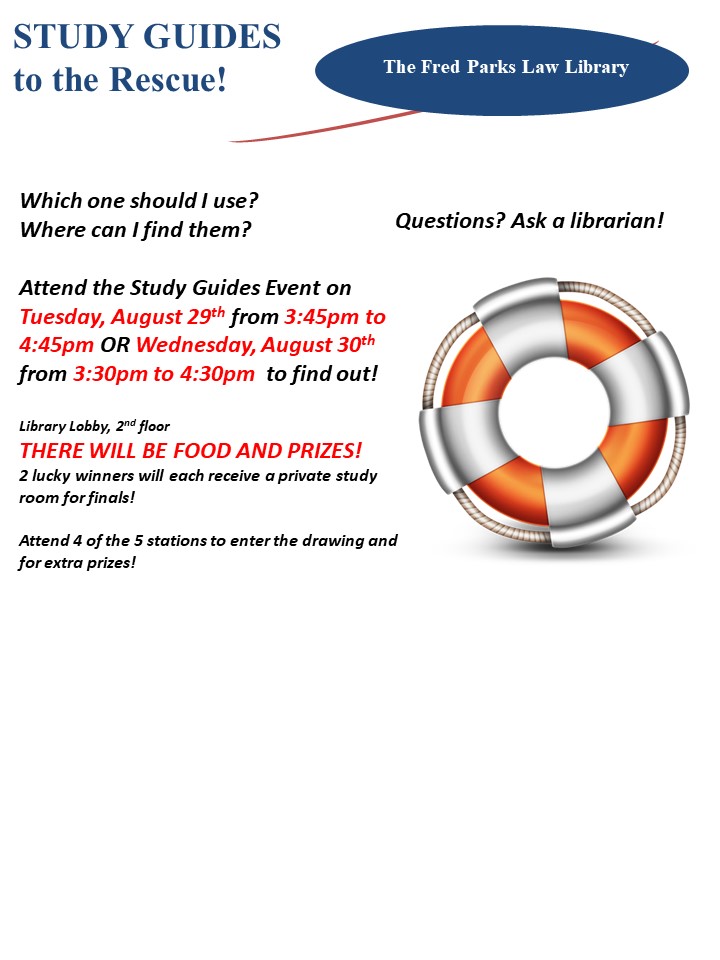 Library Study Guides Event